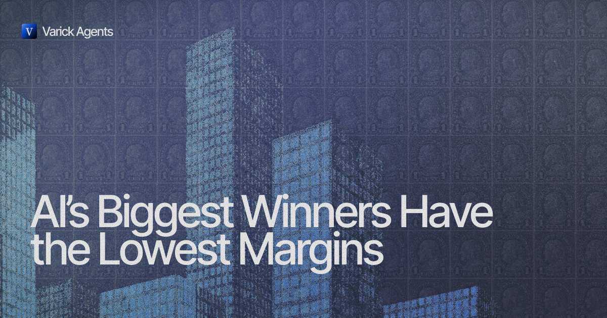 AI's Biggest Winners Have the Lowest Margins