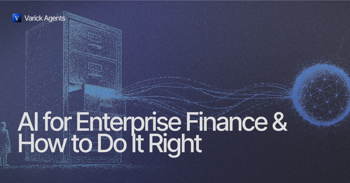 AI for Enterprise Finance and How to Do It Right